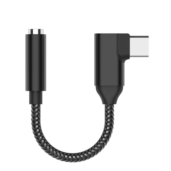 USB C to 3.5mm Headphone Adapter 90 Degree Type C Portable Headphone Amplifier DAC for iPad Pro Huawei Samsung Galaxy
USB C to 3.5mm Headphone Adapter 90 Degree Type C Portable Headphone Amplifier DAC for iPad Pro Huawei Samsung Galaxy