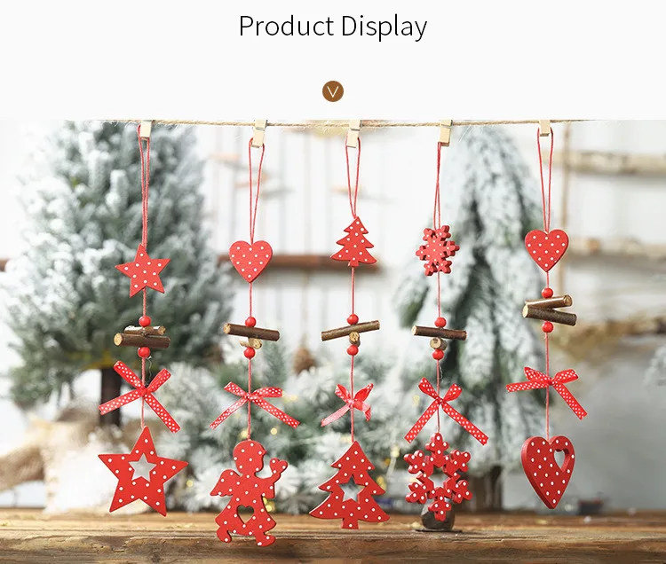 bell decorations santa wind chimes xmas party home christmas