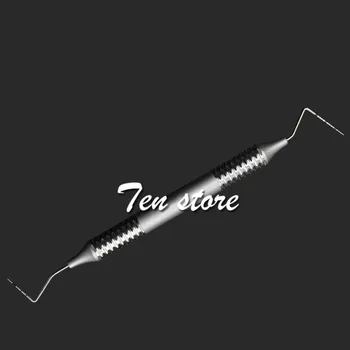 1pcs double ends dental explorer instrument dentist teeth cleaning hygiene explorer probe hook pick stainless steel dental tool
1pcs double ends dental explorer instrument dentist teeth cleaning hygiene explorer probe hook pick stainless steel dental tool