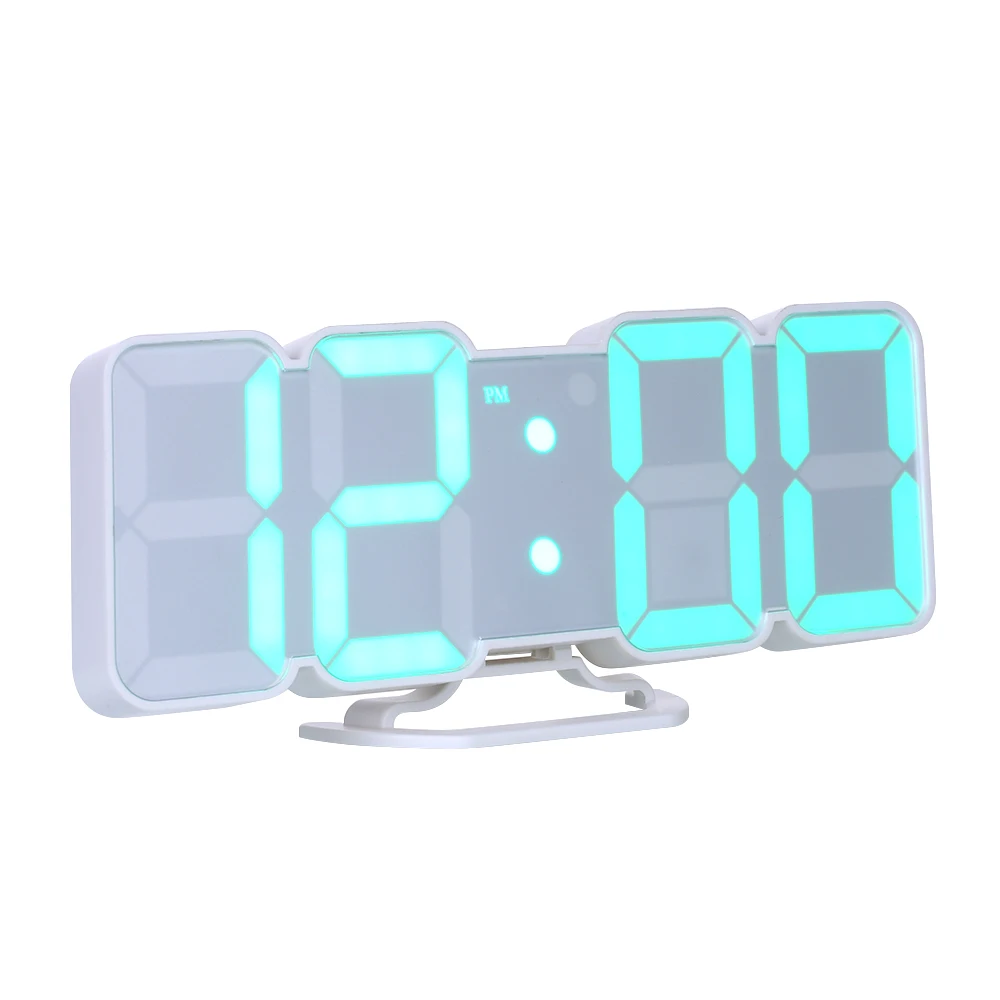 Hot New 3D Wireless Remote Digital RGB LED Alarm Clock USB Sound Control Countdown/Snoozing Functions Wall Desktop Clock
Hot New 3D Wireless Remote Digital RGB LED Alarm Clock USB Sound Control Countdown/Snoozing Functions Wall Desktop Clock