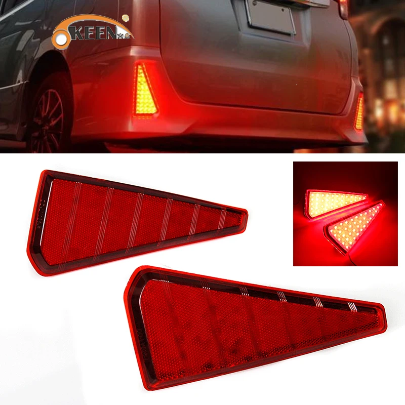 2pcs For Toyota Noah 2015 Voxy 2015 LED Rear Bumper Reflectors Light Tail Light Brake Stop Warning Turn Signal Lights Fog Lamp
2pcs For Toyota Noah 2015 Voxy 2015 LED Rear Bumper Reflectors Light Tail Light Brake Stop Warning Turn Signal Lights Fog Lamp