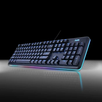 Cool Black & Blue Wired Mechanical Gaming Keyboard RGB LED Backlit 104 Keys Illuminated Keyboard with Type-C USB Waterproof
Cool Black & Blue Wired Mechanical Gaming Keyboard RGB LED Backlit 104 Keys Illuminated Keyboard with Type-C USB Waterproof