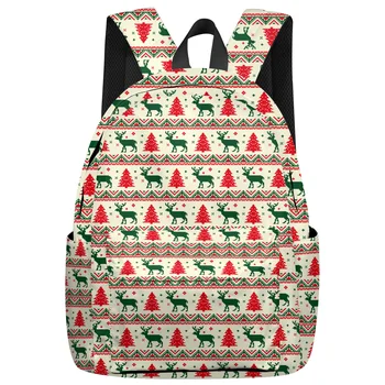 Christmas Elk Decoration Lace Cartoon Stripe Festival Backpack College Students Laptop Backpack Book Bag Casual School Bag
Christmas Elk Decoration Lace Cartoon Stripe Festival Backpack College Students Laptop Backpack Book Bag Casual School Bag