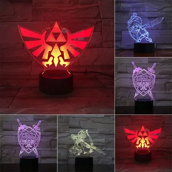 Triangle Zelda 3D LED Night Light 7 Color Changing Lamp Room Decoration Action Figure Toy For Birthday Christmas Gift
Triangle Zelda 3D LED Night Light 7 Color Changing Lamp Room Decoration Action Figure Toy For Birthday Christmas Gift