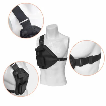 Outdoor Multi-pockets Walkie-talkie Call Machine Triangular Tactical Chest Bag Vest Camping Accessories Chest Zipper Bag
Outdoor Multi-pockets Walkie-talkie Call Machine Triangular Tactical Chest Bag Vest Camping Accessories Chest Zipper Bag