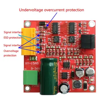 6-36V 15A High Power DC Motor Driver Board Precise PWM Speed Regulator Module Industrial Grade PXPC
6-36V 15A High Power DC Motor Driver Board Precise PWM Speed Regulator Module Industrial Grade PXPC