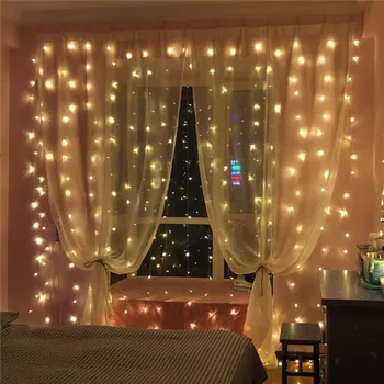 3*3m 300leds Led Curtain String Light Led Christmas Garland Party Patio Window Decor Fairy Lights Xmas Wedding Lights EU US Plug
3*3m 300leds Led Curtain String Light Led Christmas Garland Party Patio Window Decor Fairy Lights Xmas Wedding Lights EU US Plug