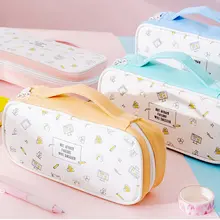 Kawaii pencil case Large capacity Multi-layers zipper pouch Portable school student pencil bag Stationery cute pencil case
Kawaii pencil case Large capacity Multi-layers zipper pouch Portable school student pencil bag Stationery cute pencil case