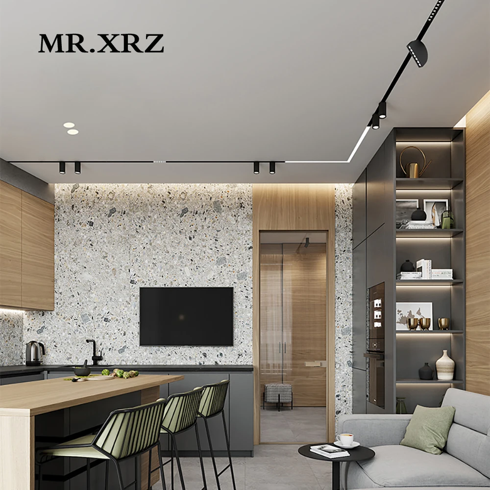 Встраиваемые светодиодные магнитные трековые светильники MR.XRZ постоянный ток 24 В