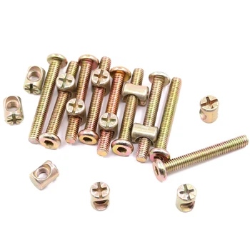 New M6 x 35mm Zinc Plated Hex Drive Socket Cap Furniture Barrel Screws Bolt Nuts Assortment Kit for Furniture Cots Beds Crib and 
New M6 x 35mm Zinc Plated Hex Drive Socket Cap Furniture Barrel Screws Bolt Nuts Assortment Kit for Furniture Cots Beds Crib and
