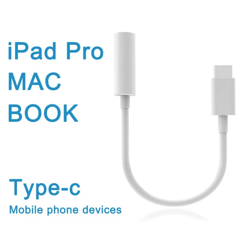 Type-C To 3.5mm Digital Audio Cable In-line Control Headphone Cord For iPad Pro Huawei P20 Google Pixel 2/2XL 3/3XL
Type-C To 3.5mm Digital Audio Cable In-line Control Headphone Cord For iPad Pro Huawei P20 Google Pixel 2/2XL 3/3XL