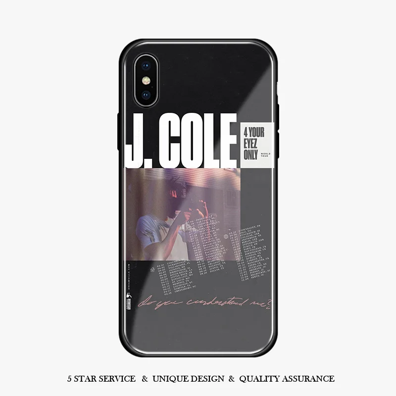 J Cole 4 your eyez only tour rapper glass soft silicone Phone case For iPhone 5 5S SE 6 6S 7 8 Plus X Xr Xs 11 PRO Max shell
J Cole 4 your eyez only tour rapper glass soft silicone Phone case For iPhone 5 5S SE 6 6S 7 8 Plus X Xr Xs 11 PRO Max shell