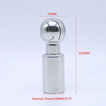 1/2" Female Spray Ball CIP tank Parts Replacement Cleaning Rotary Sanitary DN15 Stainless steel Durable
1/2" Female Spray Ball CIP tank Parts Replacement Cleaning Rotary Sanitary DN15 Stainless steel Durable