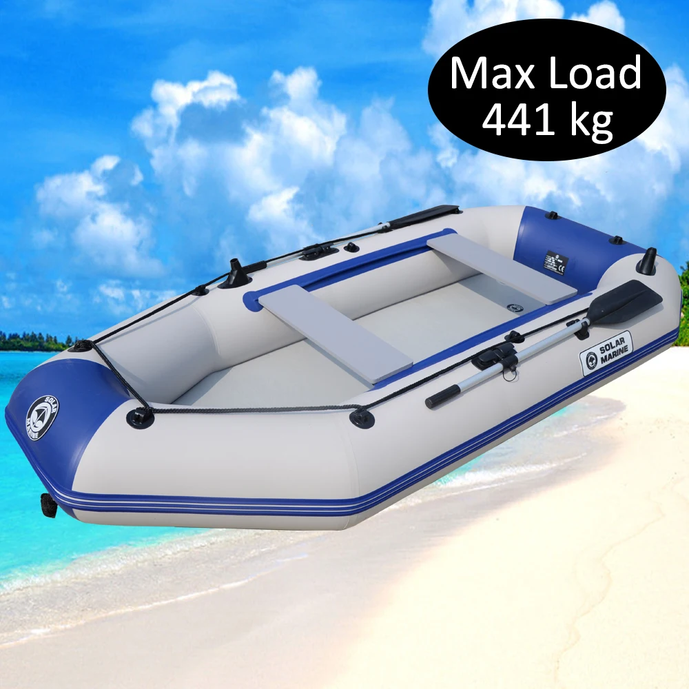 4 personas 270cm PVC bote de remo inflable Kayak bote de pesca Hovercraft canoa flotación velero surfear navegar B
4 personas 270cm PVC bote de remo inflable Kayak bote de pesca Hovercraft canoa flotación velero surfear navegar B