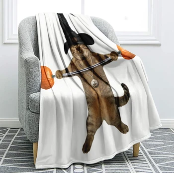 Halloween Cat Blanket Pumpki Hat Throw Blanket Cute Animala Sherpa Flannel Blanket Soft Cozy Plush Blanket For Kids Blanket 
Halloween Cat Blanket Pumpki Hat Throw Blanket Cute Animala Sherpa Flannel Blanket Soft Cozy Plush Blanket For Kids Blanket