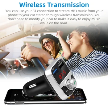 USB Charger Car Accessories Handsfree Bluetooth 5.0 FM Transmitter Handsfree Audio Receiver MP3 Modulator Player 3.1A
USB Charger Car Accessories Handsfree Bluetooth 5.0 FM Transmitter Handsfree Audio Receiver MP3 Modulator Player 3.1A