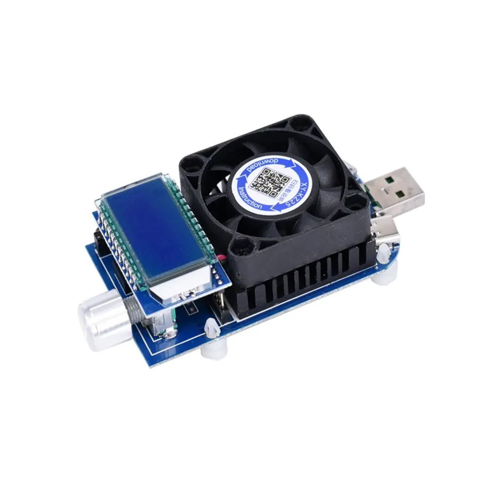 USB Adjustable Constant Current Electronic Load Charging Test Instrument Aging Discharger Intelligent
USB Adjustable Constant Current Electronic Load Charging Test Instrument Aging Discharger Intelligent