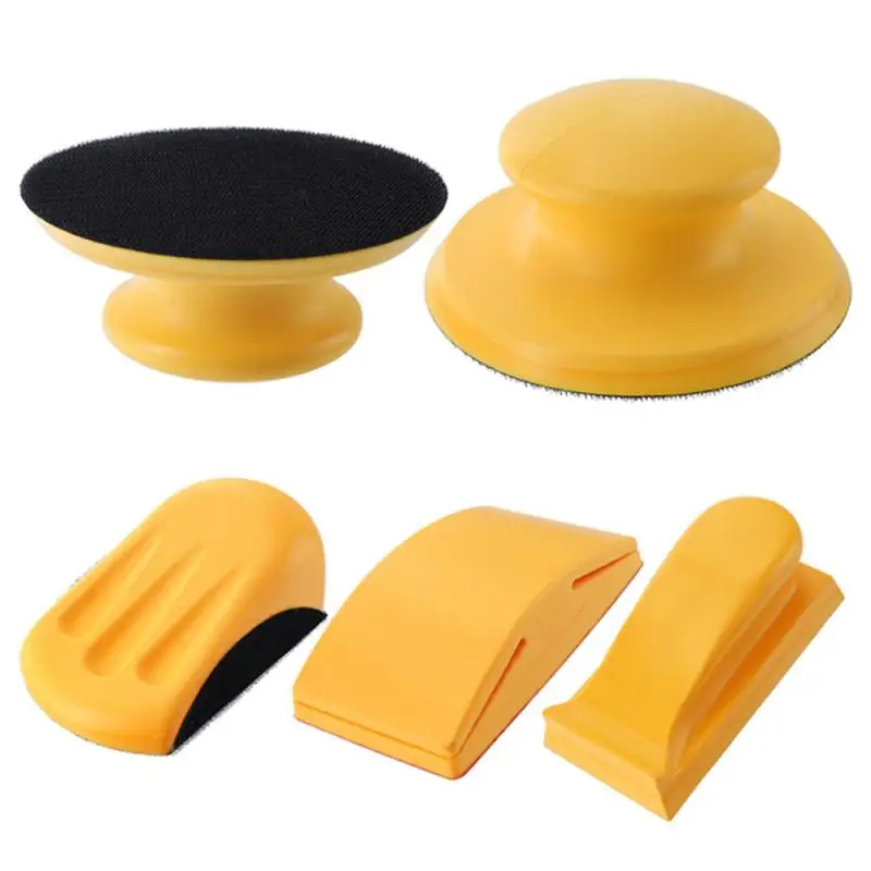 1PCS 5/6 Inch Sanding Block Rubber Hook Loop Backing Pad Sandpaper Holder Hand Grinding Block Polishing Tools
1PCS 5/6 Inch Sanding Block Rubber Hook Loop Backing Pad Sandpaper Holder Hand Grinding Block Polishing Tools