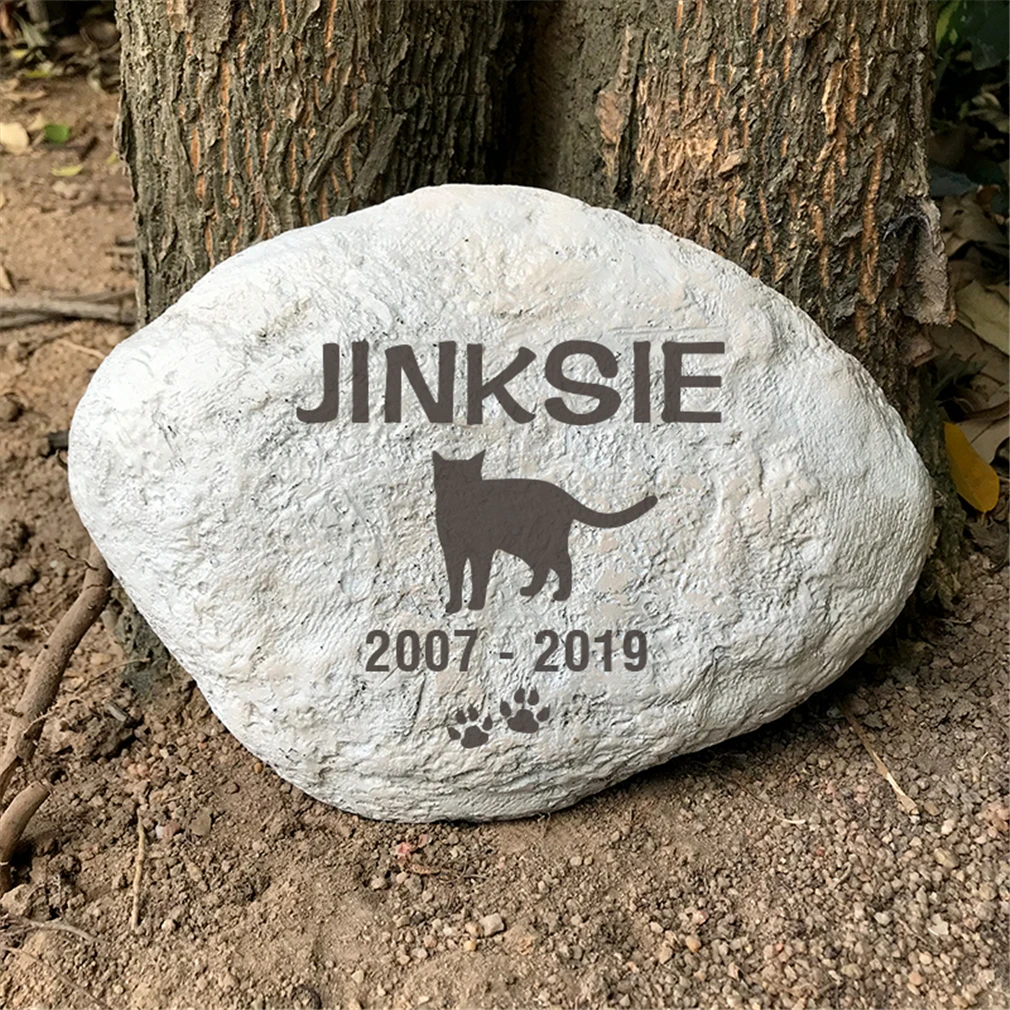 Pet Memorial Stones Personalized Dog Memorial Stones Tombstones Outdoors or Indoors for Garden Backyard Grave Markers
Pet Memorial Stones Personalized Dog Memorial Stones Tombstones Outdoors or Indoors for Garden Backyard Grave Markers