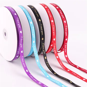 1-2cm/5Yards Love Words Ribbons Wedding Festival Party Decoration DIY Bowknot Card Gifts Wrapping Supplies Apparel Sewing Fabric
1-2cm/5Yards Love Words Ribbons Wedding Festival Party Decoration DIY Bowknot Card Gifts Wrapping Supplies Apparel Sewing Fabric