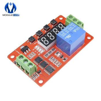Multifunction Self-lock Relay PLC Cycle Delay Time Timer Switch Module PLC Home Automation Delay Module
Multifunction Self-lock Relay PLC Cycle Delay Time Timer Switch Module PLC Home Automation Delay Module