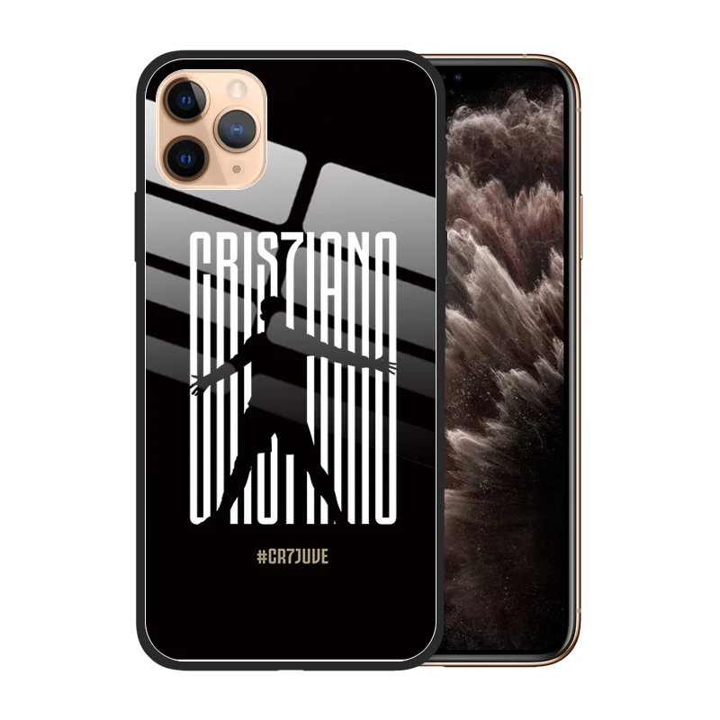 for iPhone 11 Pro XS Max XR X 8 Plus 7 6S Case CR 7 C Ronaldo Fashion Tempered Glass Cover
for iPhone 11 Pro XS Max XR X 8 Plus 7 6S Case CR 7 C Ronaldo Fashion Tempered Glass Cover