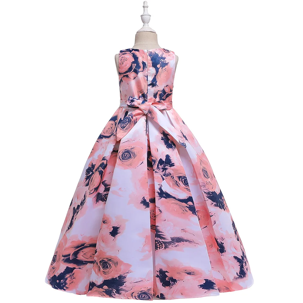 Kids Girls Wedding Girl Dress 2020 Long Gown Unicorn Lace Color Matching Girls Gradient Fluffy Dress for Girls Formal Clothes Kids Girls Wedding Girl Dress 2020 Long Gown Unicorn Lace Color Matching Girls Gradient Fluffy Dress for Girls Formal Clothes