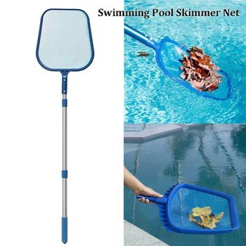 Leaves Skimmer Rake Net with Telescopic Pole Professional Fine Mesh Pool Skimmer Bag Catcher Aquarium Cleaning Tool
Leaves Skimmer Rake Net with Telescopic Pole Professional Fine Mesh Pool Skimmer Bag Catcher Aquarium Cleaning Tool