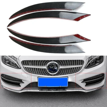 For Mercedes Benz C Class W205 C180 C200 head fog lamp grille slats auto lights Stickers Carbon Fiber Accessories Car styling
For Mercedes Benz C Class W205 C180 C200 head fog lamp grille slats auto lights Stickers Carbon Fiber Accessories Car styling