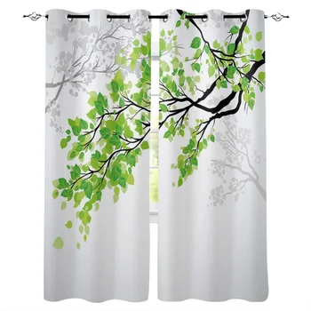 Plant Branch Green Leaves Window Curtains Home Decor Bedroom Kitchen Curtain Panel Curtains for Living Room
Plant Branch Green Leaves Window Curtains Home Decor Bedroom Kitchen Curtain Panel Curtains for Living Room