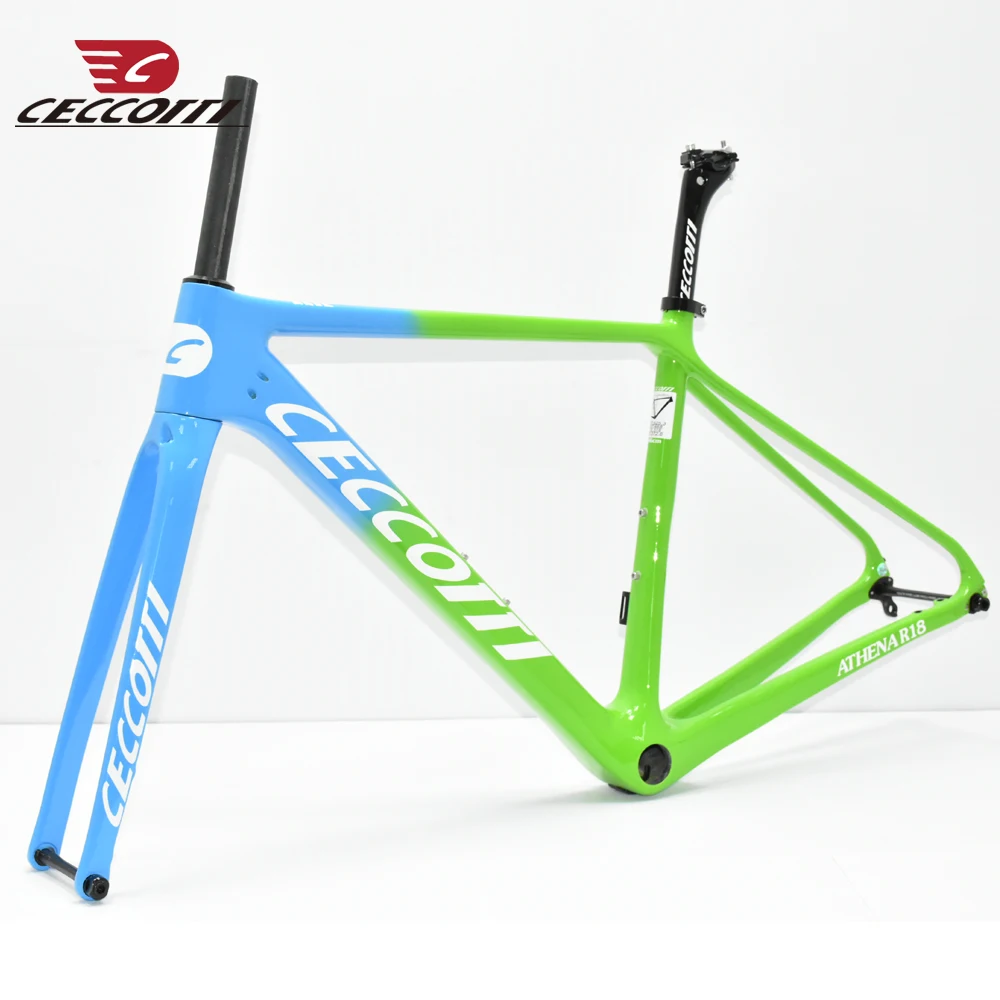 C18 03 желтая карбоновая рама для велосипеда frameset 1 K/UD дисковый тормоз дорожный