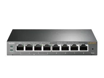 TP-LINK TL-SG108PE, Unmanaged, Gigabit Ethernet (10/100/1000), Power over Ethernet (PoE)
TP-LINK TL-SG108PE, Unmanaged, Gigabit Ethernet (10/100/1000), Power over Ethernet (PoE)