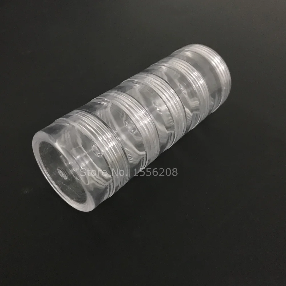 Clear Plastic Stackable Small Jar 5 layer Storage Containers DIY storage Box 100pcs/lot
Clear Plastic Stackable Small Jar 5 layer Storage Containers DIY storage Box 100pcs/lot