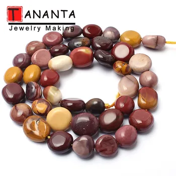 8-10MM Natural Stone Beads Irregular Mookaite Loose Spacer Beads For Jewelry Making DIY Necklace Bracelet Wholesale Perles 15'' 
8-10MM Natural Stone Beads Irregular Mookaite Loose Spacer Beads For Jewelry Making DIY Necklace Bracelet Wholesale Perles 15''
