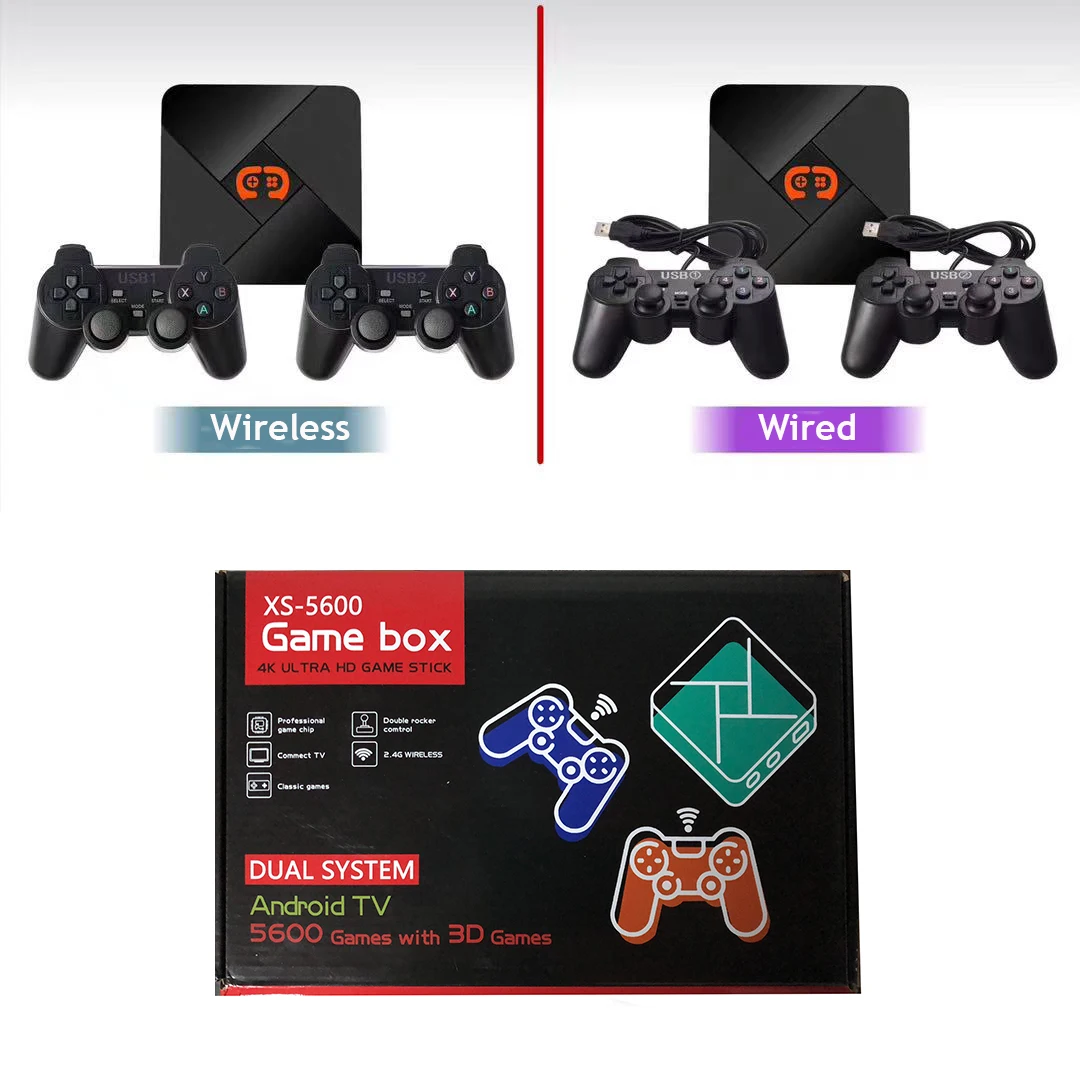 Shop Generic 2022 PS6000 retro TV BOX Game Console for PS1/PSP/SFC/GBA