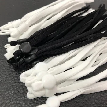 10 Pieces Adjustable Elastic Buckle Band Cord Stretch String For DIY Mouth Mask Accessory
10 Pieces Adjustable Elastic Buckle Band Cord Stretch String For DIY Mouth Mask Accessory
