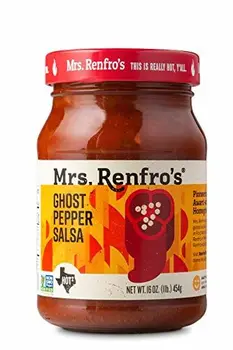 Renfro Fine Foods Salsa, Ghost Pepper, 16-Ounce (Pack of 6) 
Renfro Fine Foods Salsa, Ghost Pepper, 16-Ounce (Pack of 6)
