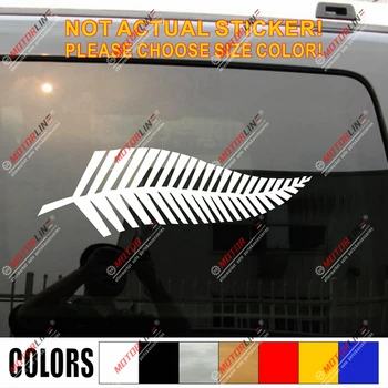 

New Zealand Fern Kiwi Decal Sticker Car Vinyl pick size color no bkgrd