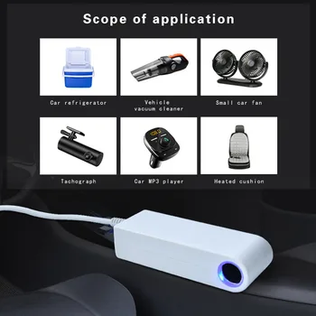 AC 220V To DC 12V Power Converter Household Socket Car Vacuum Cleaner Refrigerator Adapter Auto Cigarette Lighter Charger
AC 220V To DC 12V Power Converter Household Socket Car Vacuum Cleaner Refrigerator Adapter Auto Cigarette Lighter Charger