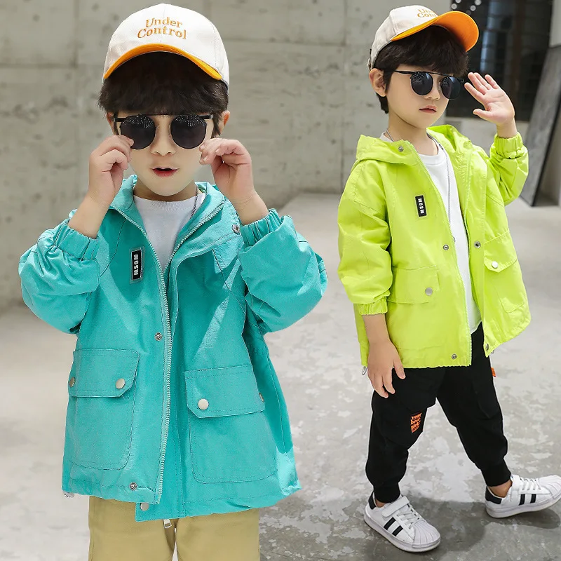 BOY'S Coat Spring And Autumn Big Boy Fashionable Astronauts Trench Coat Children Spring Zipper Hoodle 
BOY'S Coat Spring And Autumn Big Boy Fashionable Astronauts Trench Coat Children Spring Zipper Hoodle