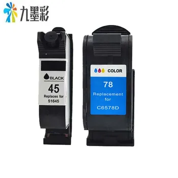 Compatible ink cartridges For HP 45 78 deskjet 1220c 3820 3822 6122 6127 930c 932c 940c 950c printers For HP45 For HP78