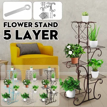 5 Tier Metal Plant Stand Flower Rack Pot Storage Rack Display Shelf Holder Home Indoor Outdoors Decor Garden Balcony
5 Tier Metal Plant Stand Flower Rack Pot Storage Rack Display Shelf Holder Home Indoor Outdoors Decor Garden Balcony