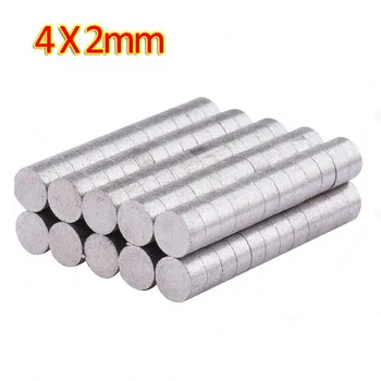 10~50Pcs 4x2mm N35 Samarium Cobalt Magnet 4*2 mm High temperature magnet Permanent Super Strong Powerful Magnets 4x2 mm 350°C