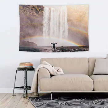 Landscape Hanging Room Wall Hanging Decor Painting Tapestry Bedside Layout Background Beach Towel
Landscape Hanging Room Wall Hanging Decor Painting Tapestry Bedside Layout Background Beach Towel
