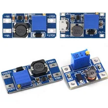 Boost-Step-Up-Module Mt3608-Adjustable with Micro-Usb 2v-24v To 5V 9V 12v/28v/Lm2577 Boost-Step-Up-Module Mt3608-Adjustable with Micro-Usb 2v-24v To 5V 9V 12v/28v/Lm2577