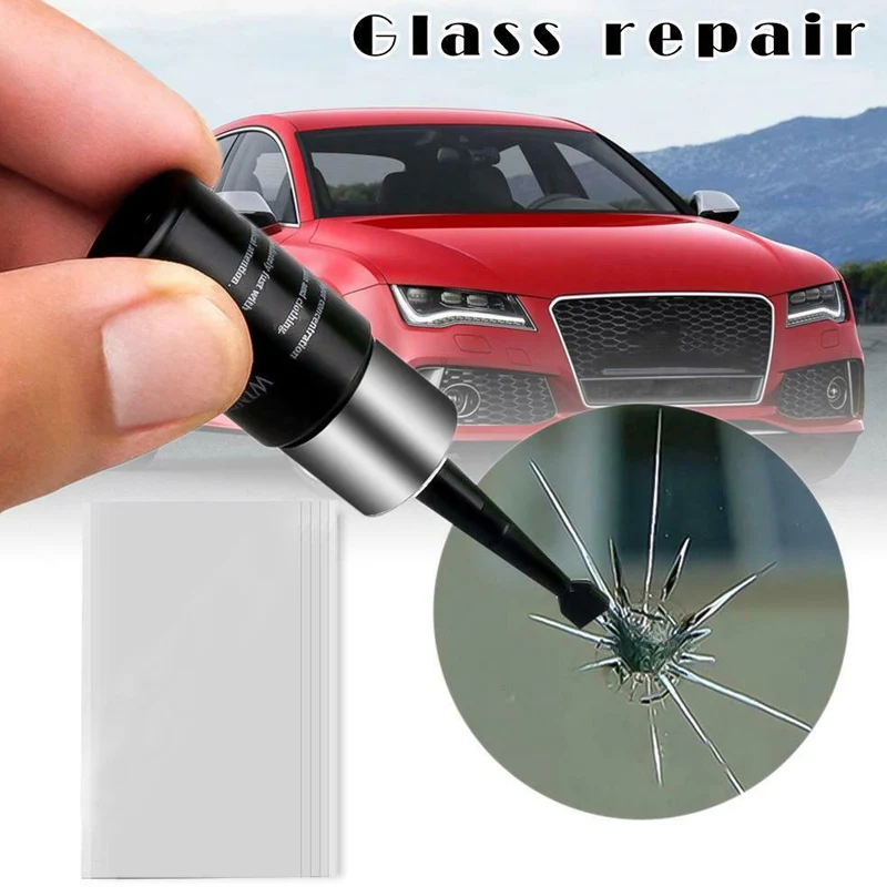 Automotive Glass Repair Fluid Windshield Kit Repairing Resin Agent I88 #1 | Дом и сад