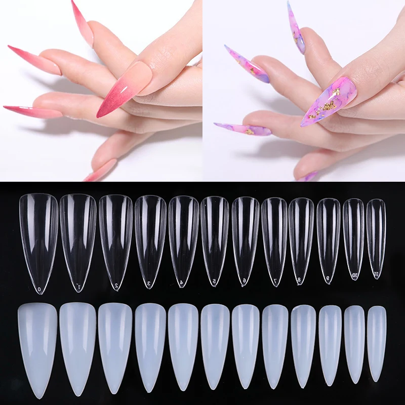 504 Pcs Nail Art Tips Transparent Natural False Full Cover Coffin Acrylic Nails Pointed Shape French Fake Nail Tip 12 Sizes
504 Pcs Nail Art Tips Transparent Natural False Full Cover Coffin Acrylic Nails Pointed Shape French Fake Nail Tip 12 Sizes