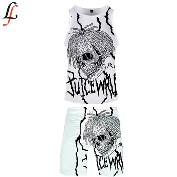 Summer Men Causal Juice Wrld Beach Sleeveless Vest Sleeve Shorts Sweatsuit+Pants Quick-dry Tracksuit Men's Sports Suits
Summer Men Causal Juice Wrld Beach Sleeveless Vest Sleeve Shorts Sweatsuit+Pants Quick-dry Tracksuit Men's Sports Suits