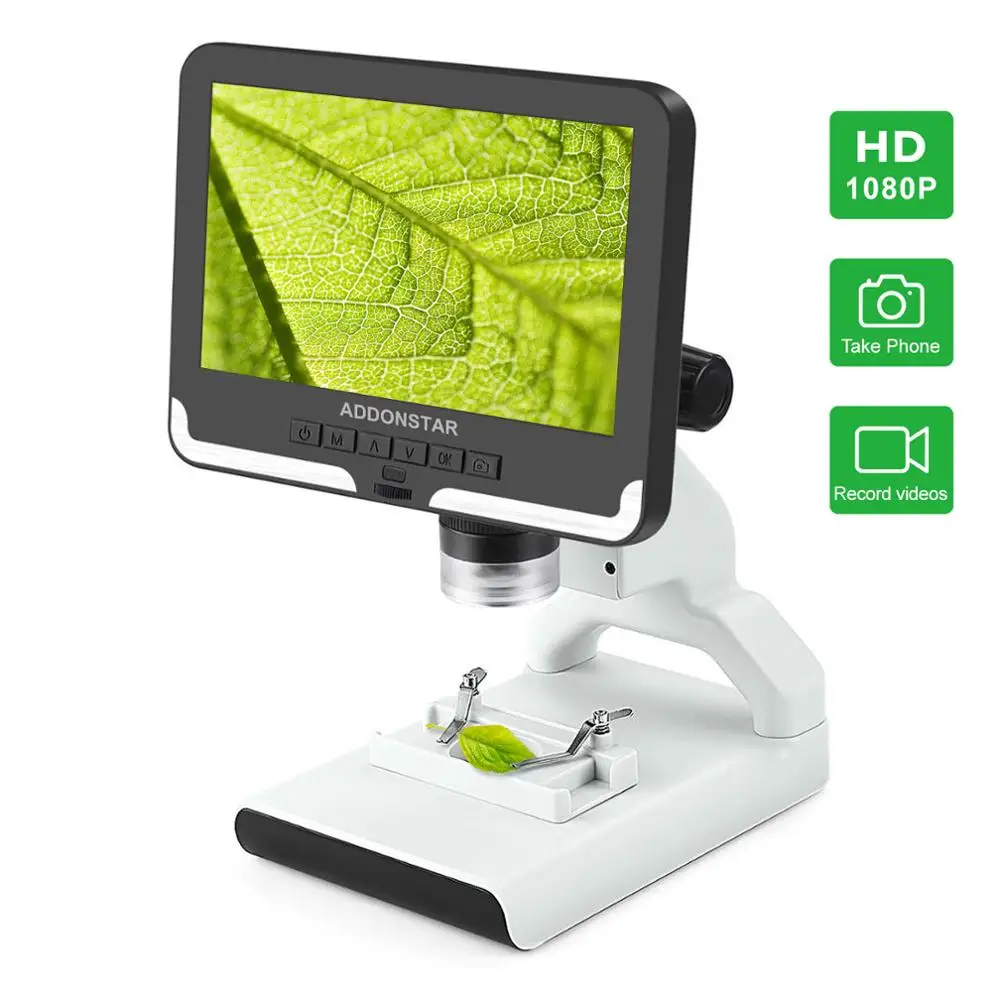 Andonstar AD108 7'' LCD Screen Digital Microscope for Children HD Video for School Student Coins Jeweler DIY Gift for Kid
Andonstar AD108 7'' LCD Screen Digital Microscope for Children HD Video for School Student Coins Jeweler DIY Gift for Kid