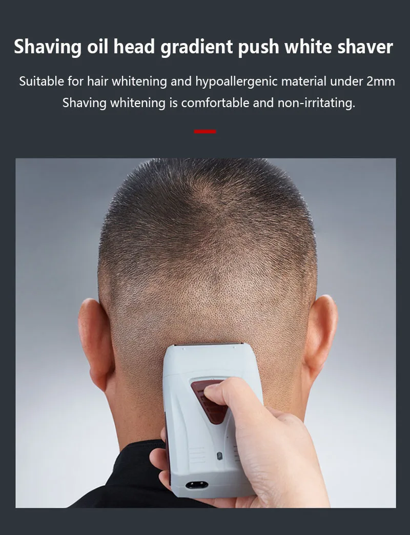 Professional Reciprocating Cordless Razor USB Rechargeable Twin Blade Shaving Machine Barber Trimmer Electric Shaver for Men Professional Reciprocating Cordless Razor USB Rechargeable Twin Blade Shaving Machine Barber Trimmer Electric Shaver for Men